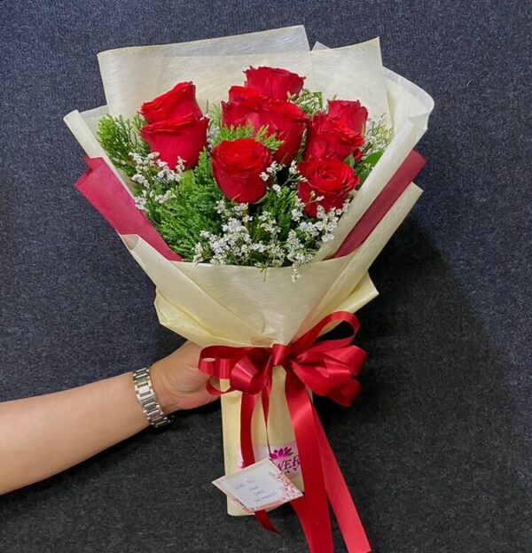 My Passion bouquet - (9 Red Roses) - Flower Delivery Pattaya