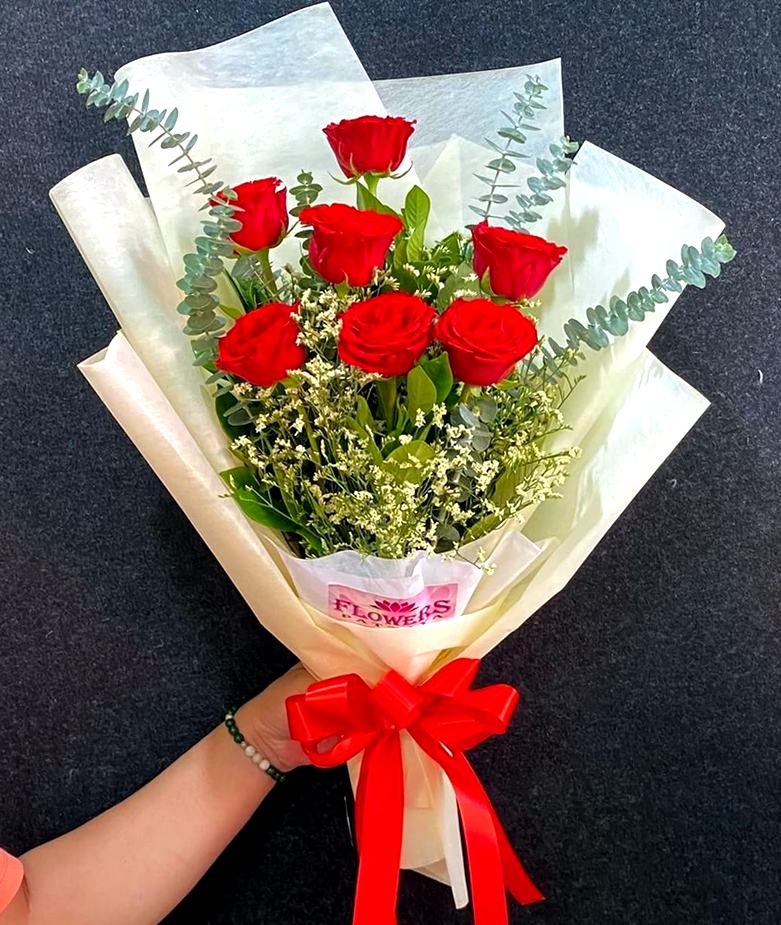 My Desire bouquet (7 Red Roses) - Flower Delivery Pattaya