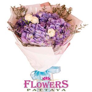 Tender Dream bouquet from Hydrangea - Flower Delivery Pattaya