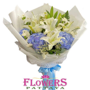 Purest Love bouquet - Flower Delivery Pattaya