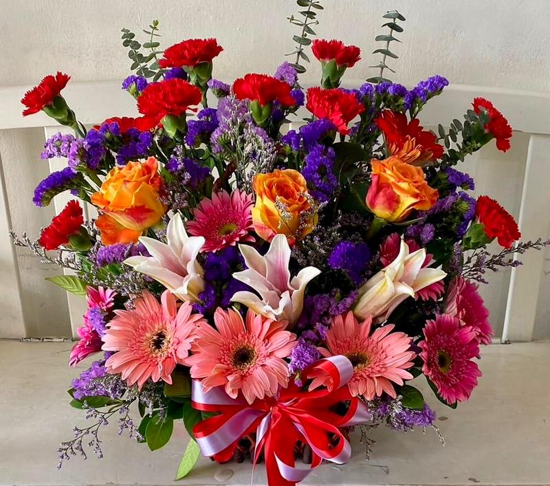 Fresh flower baskets delivery in Pattaya (Flowers-Pattaya)