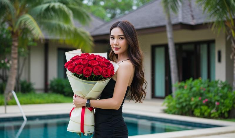 Online Flower Delivery Pattaya   - everywhere in the city and outside Pattaya