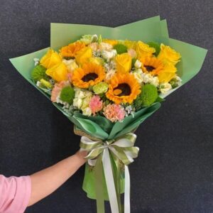 Golden Morning bouquet from Flowers-Pattaya (original picture)