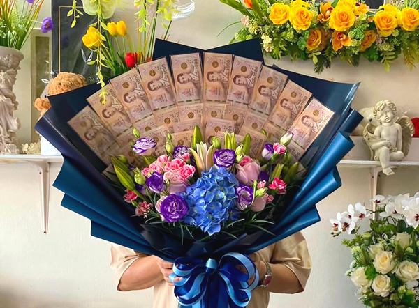 Money bouquet delivery in Pattaya 