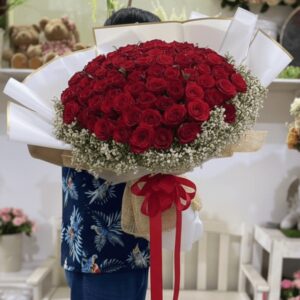 Absolute Love bouquet - 101 Red Roses from Flowers-Pattaya