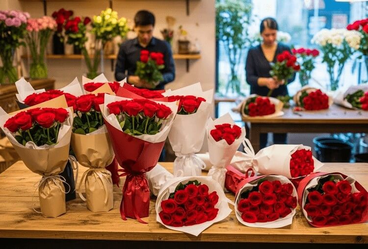 Valentine’s Day Flower Delivery in Pattaya - Flower Shop in Pattaya