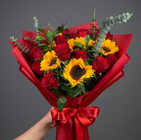 Splendid Fusion bouquet - Flowers-Pattaya shop